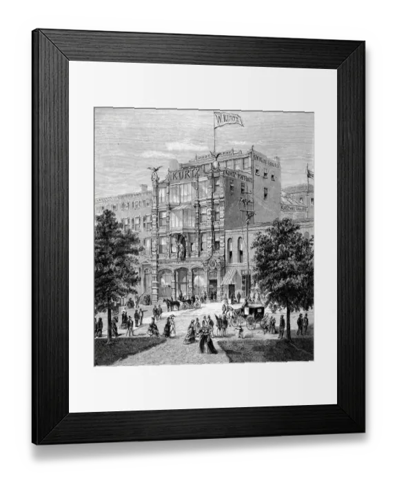 Framed Print : Building in New york city Framed Print : Building in New york city