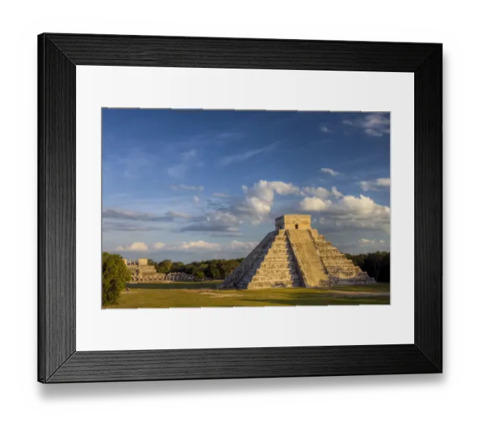 Framed Print : Pyramid of Kukulcan