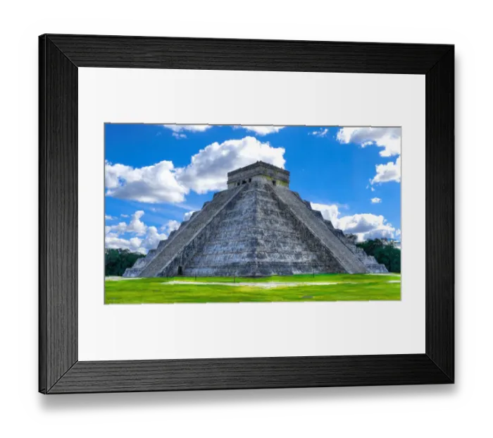 Framed Print : El Castillo Framed Print : El Castillo