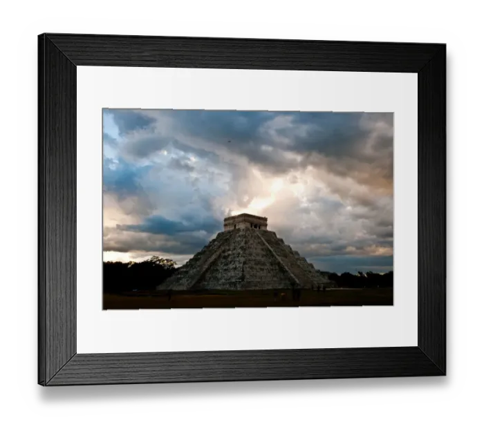Framed Print : ChichA n ItzAa main Pyramid Framed Print : ChichA n ItzAa main Pyramid