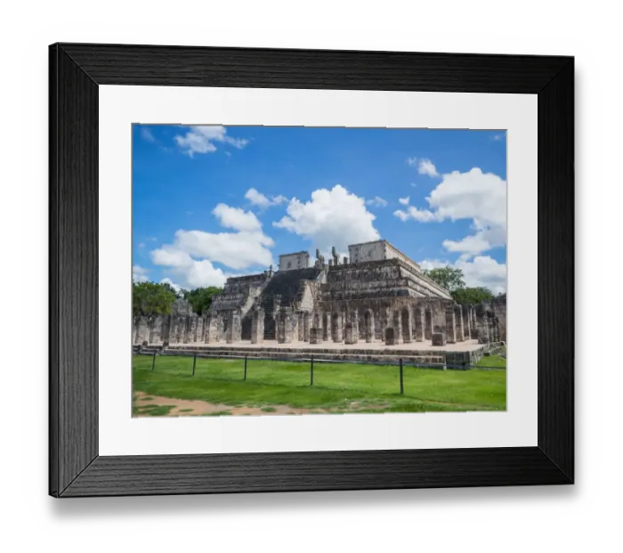 Framed Print : Pre-Hispanic City of Chichen-Itza Framed Print : Pre-Hispanic City of Chichen-Itza