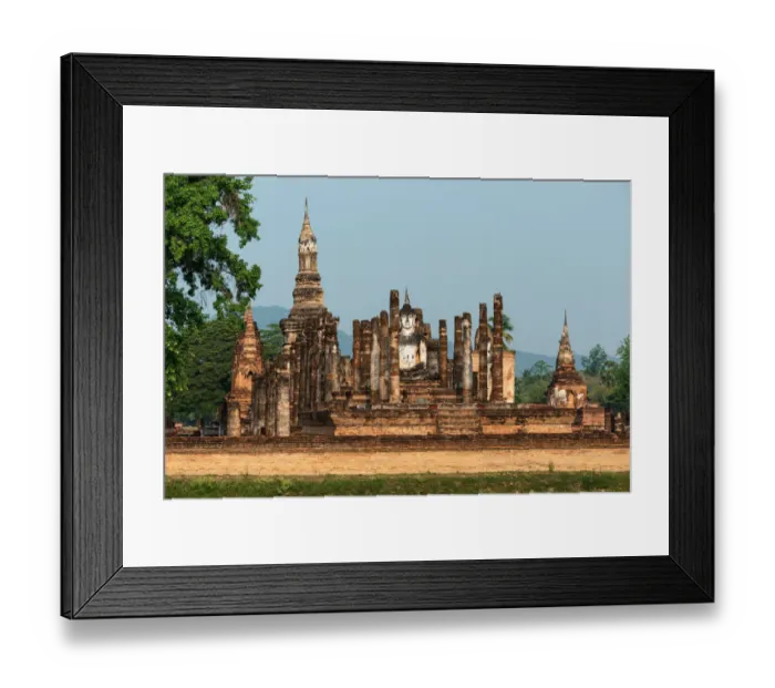Framed Print : Sukhothai temple, Thailand Framed Print : Sukhothai temple, Thailand