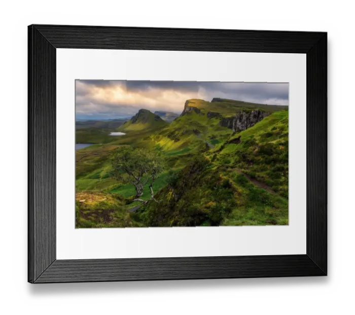 Framed Print : Quiraing View point, Isle of skye Framed Print : Quiraing View point, Isle of skye