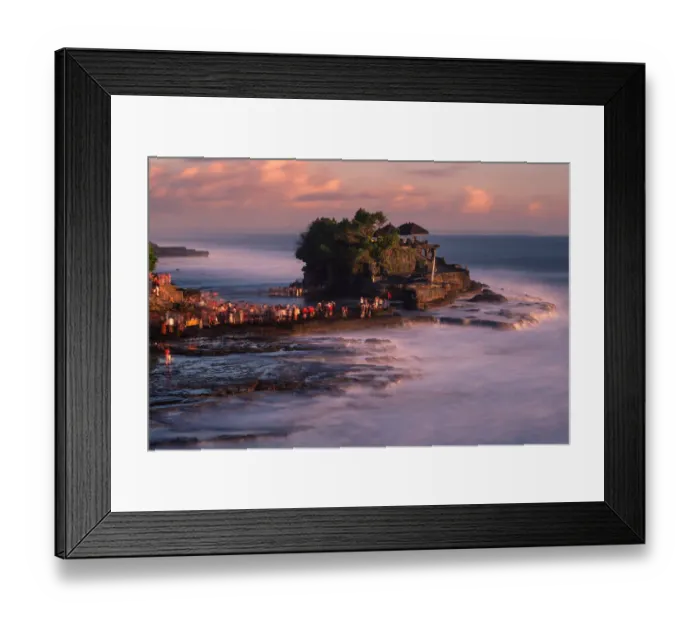 Framed Print : Tanah Lot Temple, Bali, Indonesia