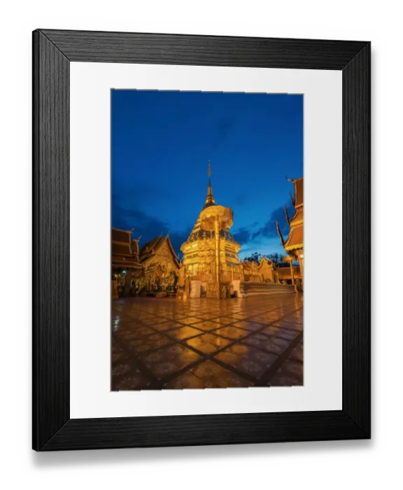 Framed Print : Wat Phra That Doi Suthep Chiang Mai, Thailand Framed Print : Wat Phra That Doi Suthep Chiang Mai, Thailand