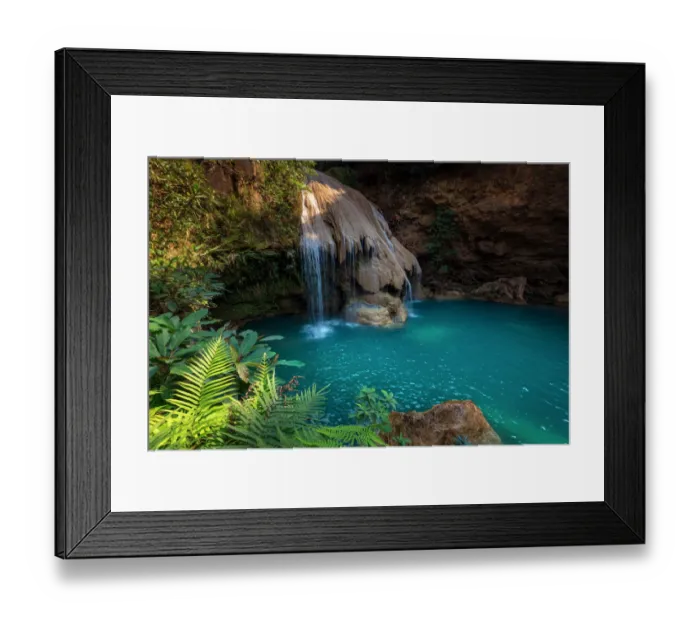 Framed Print : Kao Loung waterfall at Mae Ping National park, Lamphun, Thailand Framed Print : Kao Loung waterfall at Mae Ping National park, Lamphun, Thailand
