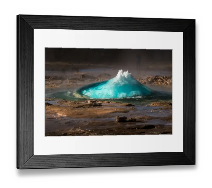 Framed Print : Geysir, Iceland Framed Print : Geysir, Iceland