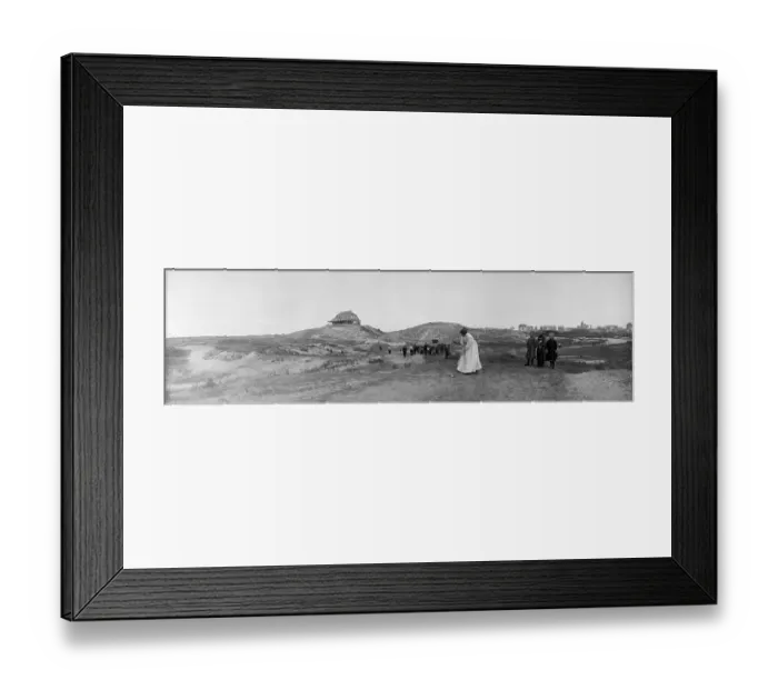Framed Print : On Golf Links Framed Print : On Golf Links