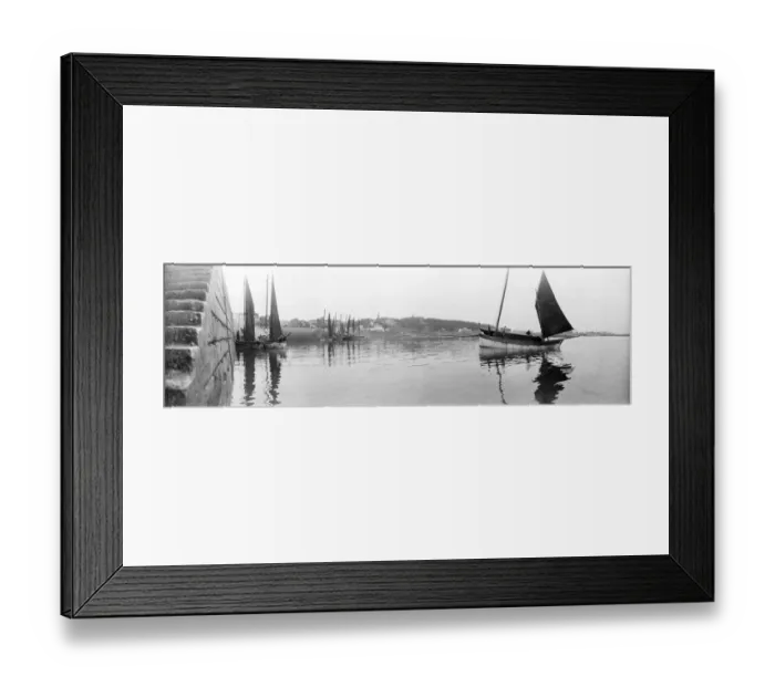 Framed Print : Fishing Port