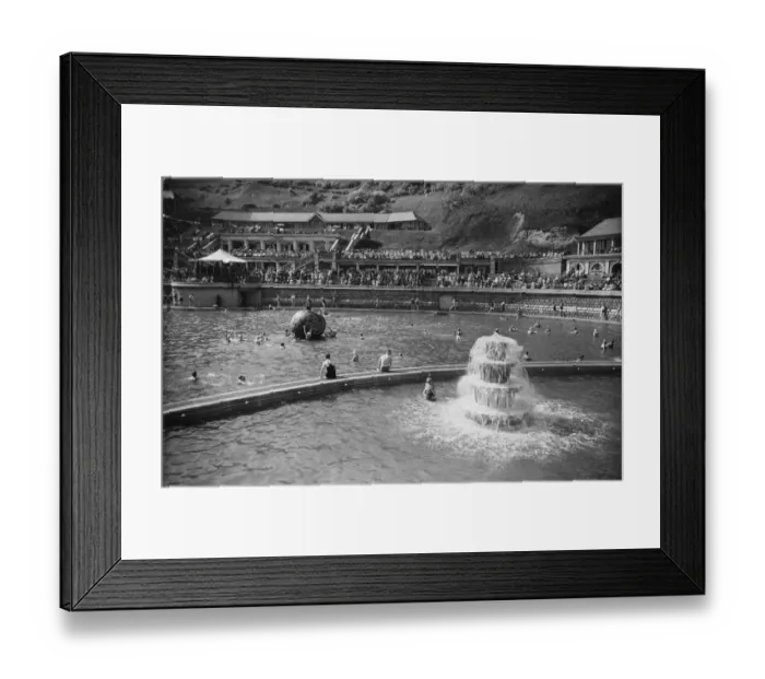 Framed Print : Public Pool Framed Print : Public Pool