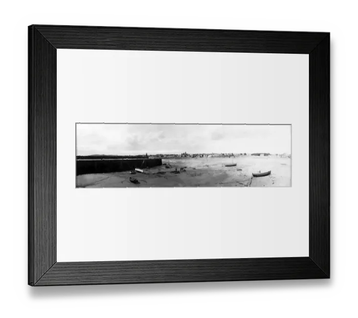 Framed Print : Harbour At Elie