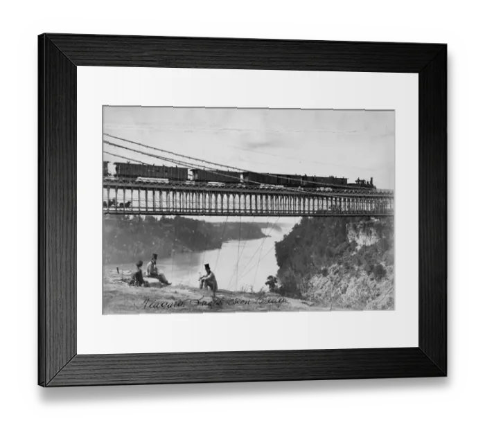 Framed Print : Niagara Bridge Framed Print : Niagara Bridge