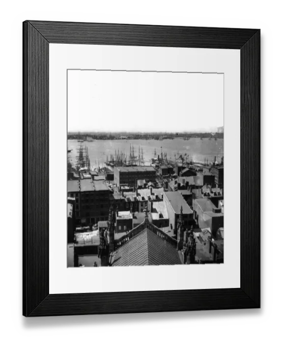 Framed Print : New York Docks Framed Print : New York Docks