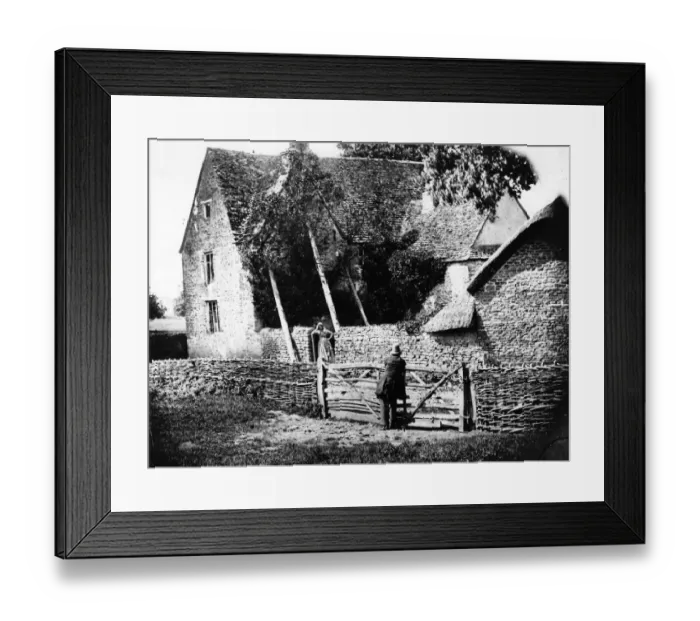 Framed Print : Over the Gate Framed Print : Over the Gate