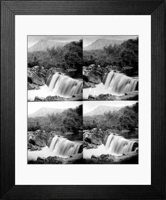 Framed Print : Irish Waterfall Framed Print : Irish Waterfall