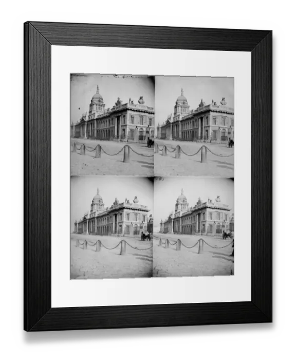 Framed Print : Custom House Framed Print : Custom House