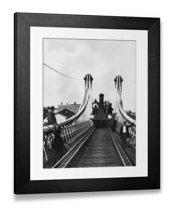 Framed Print : Niagara Bridge Framed Print : Niagara Bridge