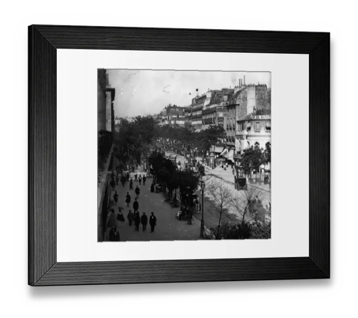 Framed Print : Parisian Boulevard Framed Print : Parisian Boulevard