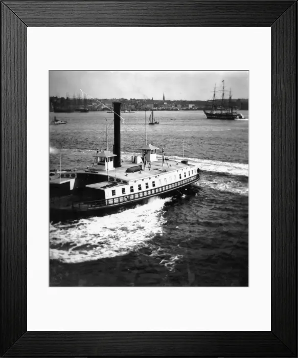 Framed Print : New York Ferry