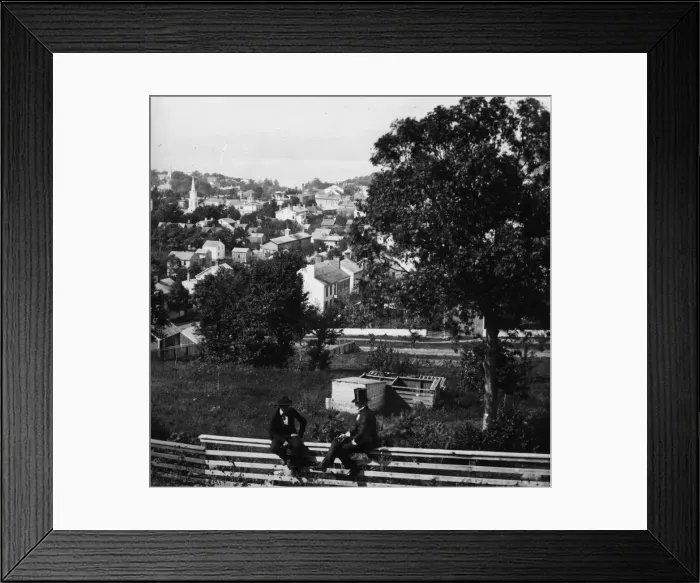 Framed Print : Peekskill Village Framed Print : Peekskill Village