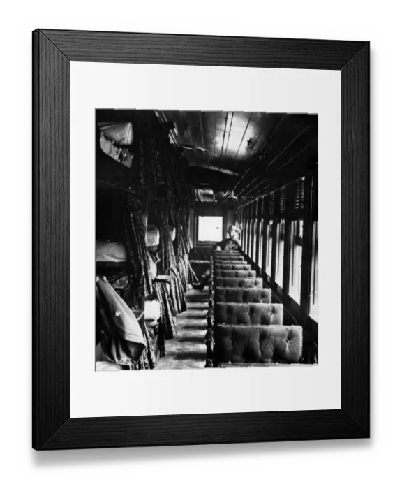 Framed Print : Sleeping Car Framed Print : Sleeping Car