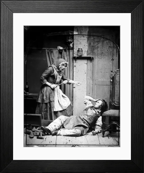 Framed Print : Angry Cook Framed Print : Angry Cook