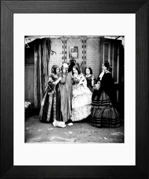 Framed Print : Family Mail Framed Print : Family Mail