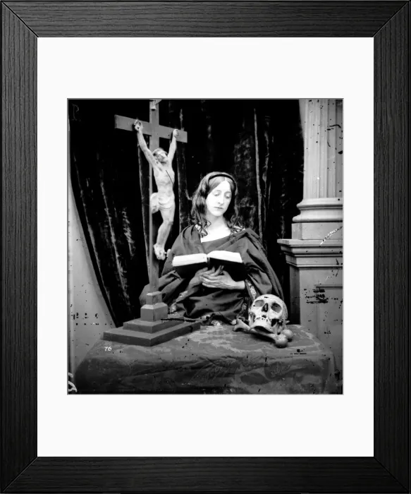 Framed Print : Young Devotee Framed Print : Young Devotee