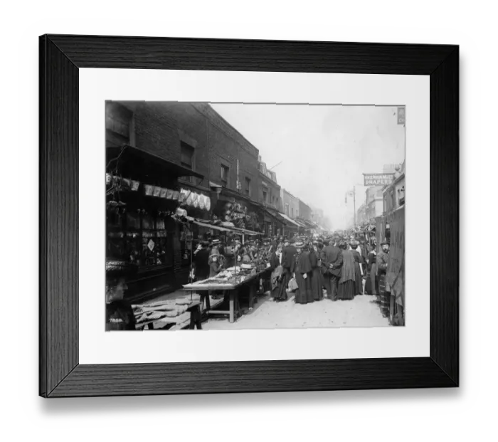 Framed Print : Street Market Framed Print : Street Market