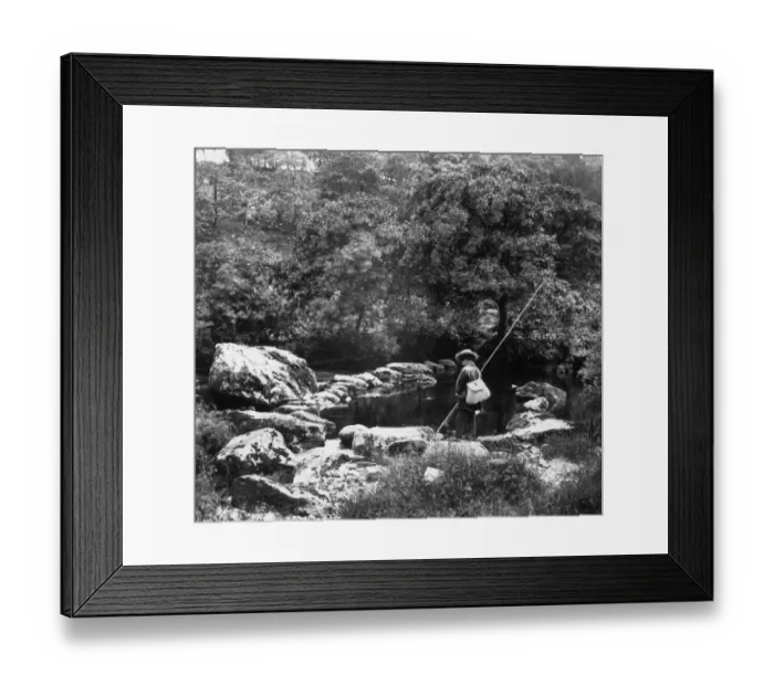 Framed Print : Salmon Fishing Framed Print : Salmon Fishing
