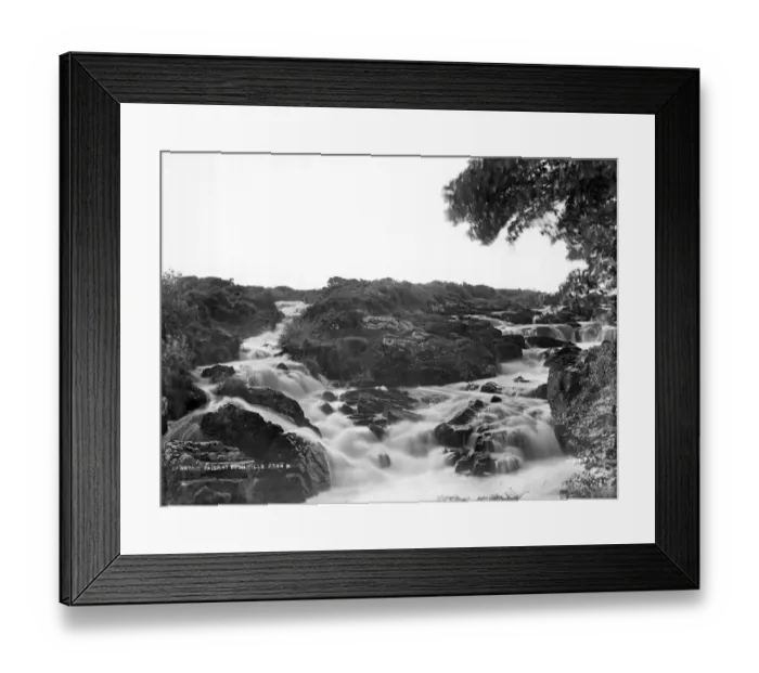 Framed Print : Antrim Falls Framed Print : Antrim Falls