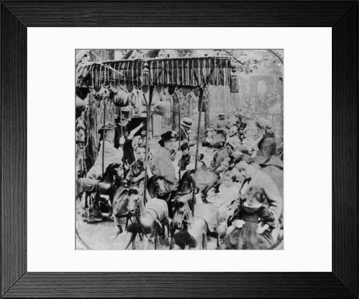 Framed Print : Funfair Ride Framed Print : Funfair Ride