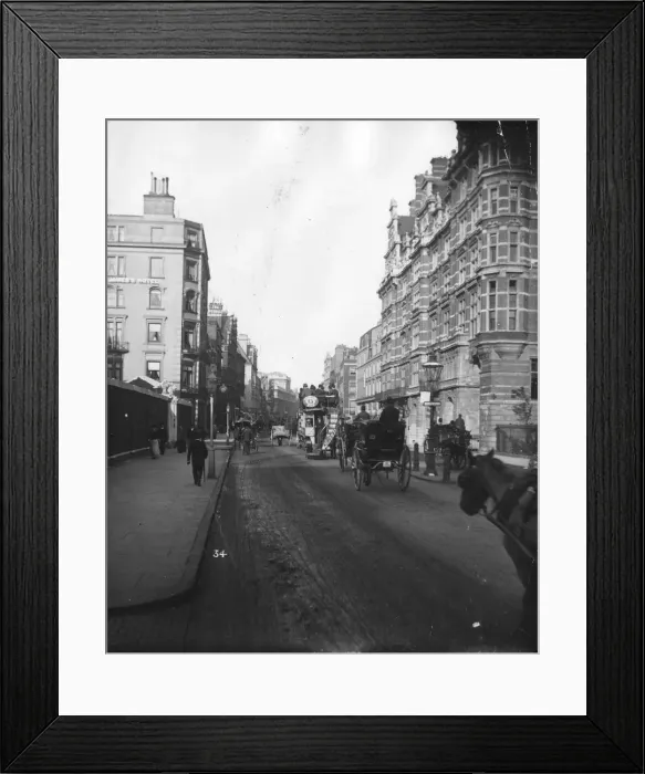 Framed Print : Horse Drawn Traffic Framed Print : Horse Drawn Traffic