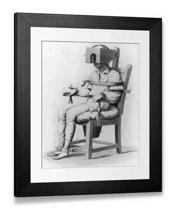 Framed Print : Tranquillising Chair Framed Print : Tranquillising Chair
