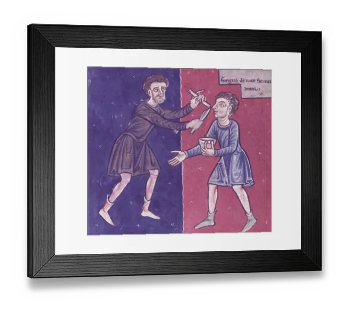 Framed Print : Scientific Manuscript