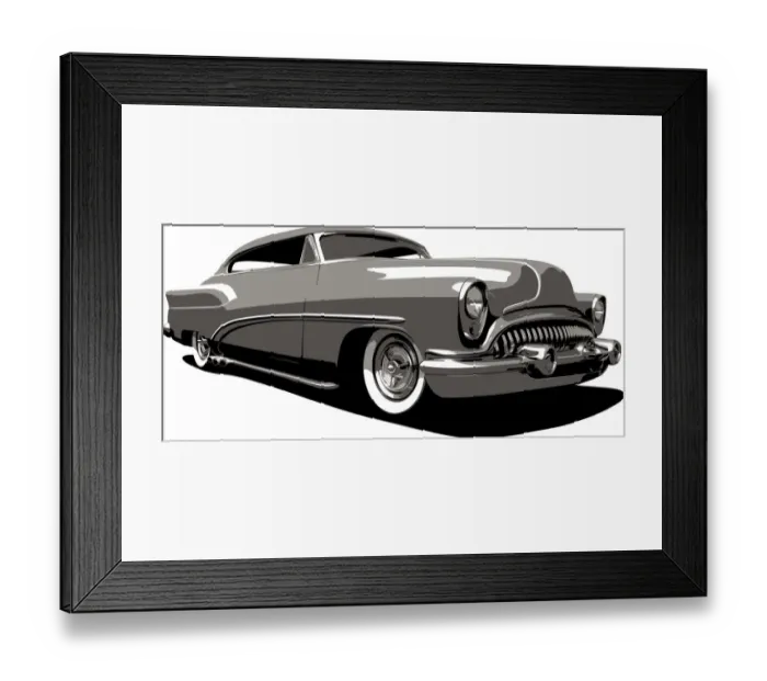Framed Print : Vintage Cars Framed Print : Vintage Cars