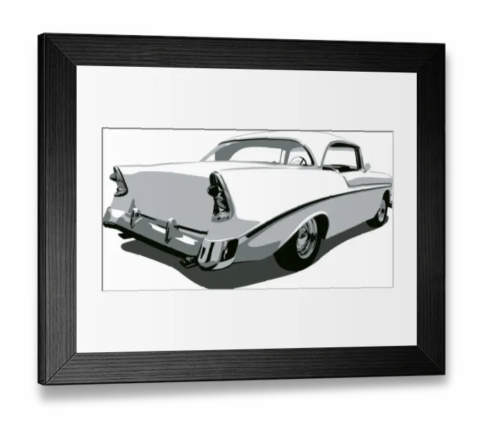 Framed Print : Vintage Cars Framed Print : Vintage Cars
