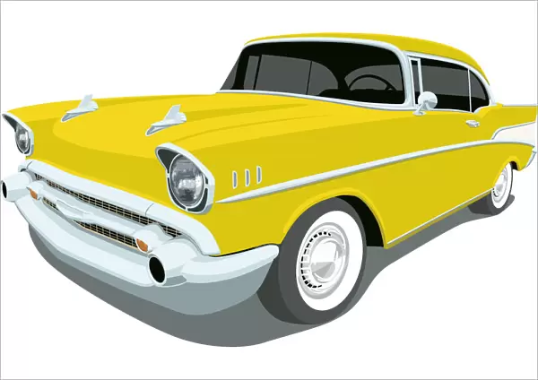 Chevrolet1957 Bel Air - Angle View