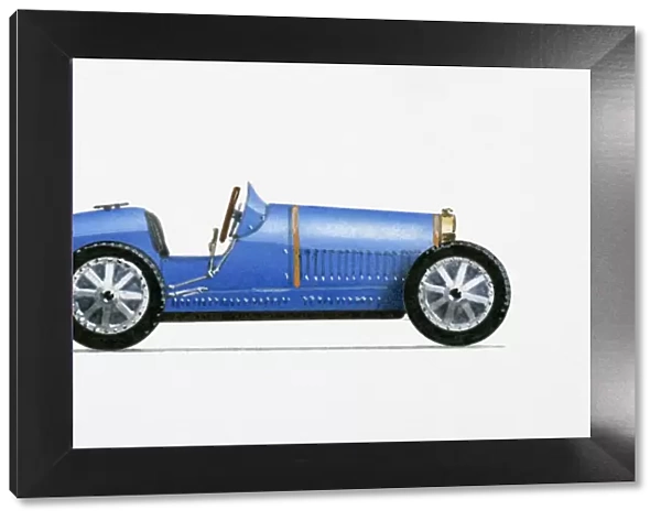 1926, 20th Century, Blue, Bugatti, Bugatti Type 35c Grand Prix Racer, Car, Collectors Car