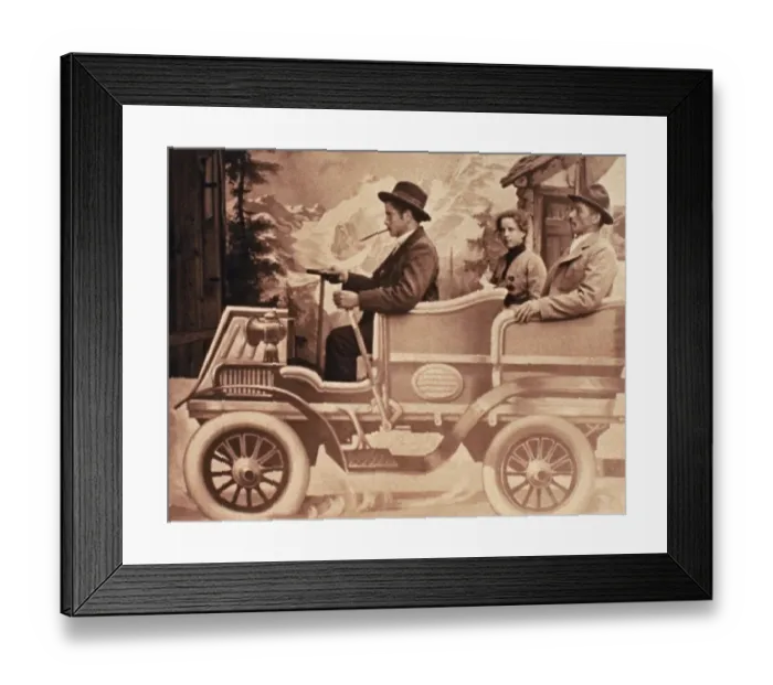 Framed Print : Antique Touring Car Framed Print : Antique Touring Car