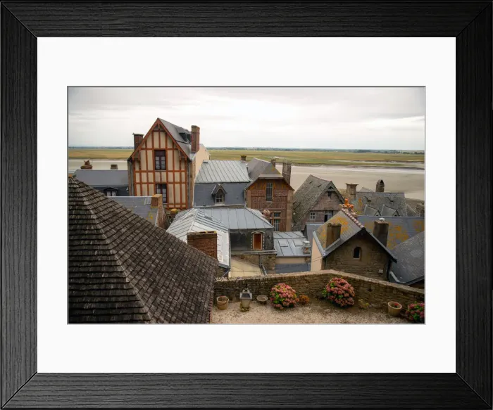 Framed Print : Mont Saint Michel Framed Print : Mont Saint Michel