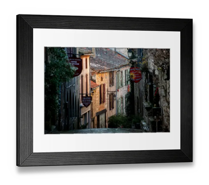 Framed Print : Cordes-sur-Ciel Framed Print : Cordes-sur-Ciel
