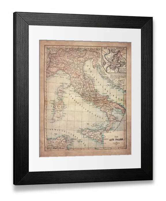 Framed Print : The Old Italy Framed Print : The Old Italy