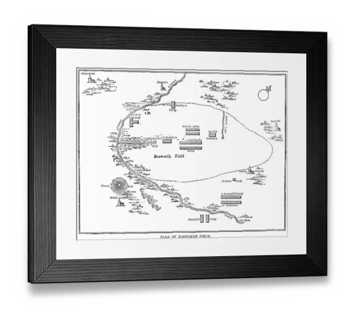 Framed Print : Battle of Bosworth Field Framed Print : Battle of Bosworth Field