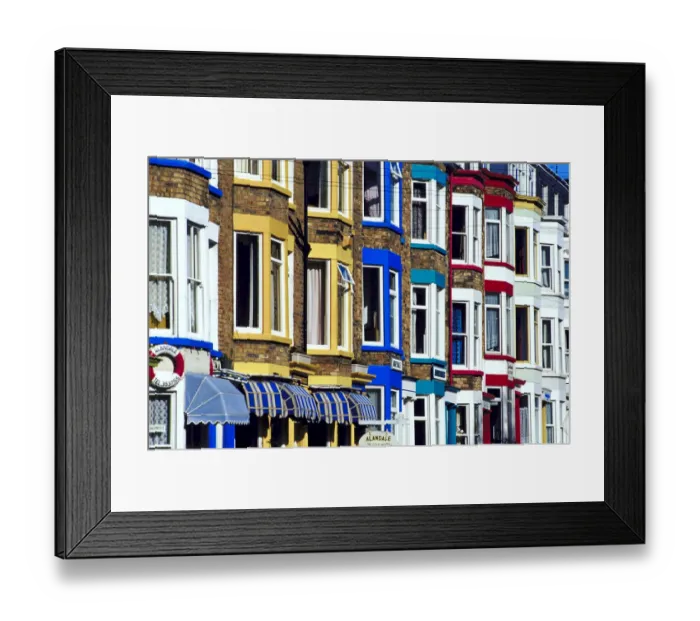 Framed Print : architecture, colorful, day, england, europe, exterior, houses, individualistic, nobody Framed Print : architecture, colorful, day, england, europe, exterior, houses, individualistic, nobody