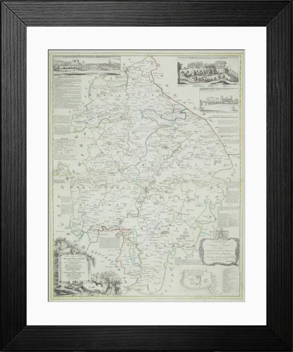 Framed Print : antique, architecture, archival, art, cartography, cartouche, county, district, document Framed Print : antique, architecture, archival, art, cartography, cartouche, county, district, document