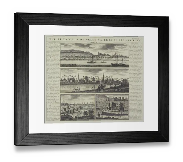 Framed Print : 18th century, africa, antique, antique, architecture, archival, cairo, chatelain Framed Print : 18th century, africa, antique, antique, architecture, archival, cairo, chatelain