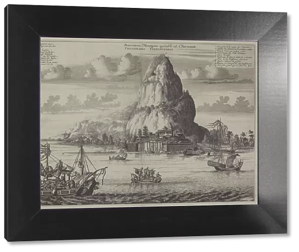 antique, archival, art, asia, asia, asian, boats, caption, culture, depicting, engraving