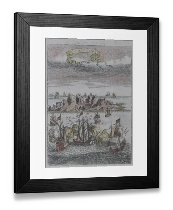 Framed Print : antique, armada, art, banner, battle, depicting, engraving, fleet, french, historic Framed Print : antique, armada, art, banner, battle, depicting, engraving, fleet, french, historic