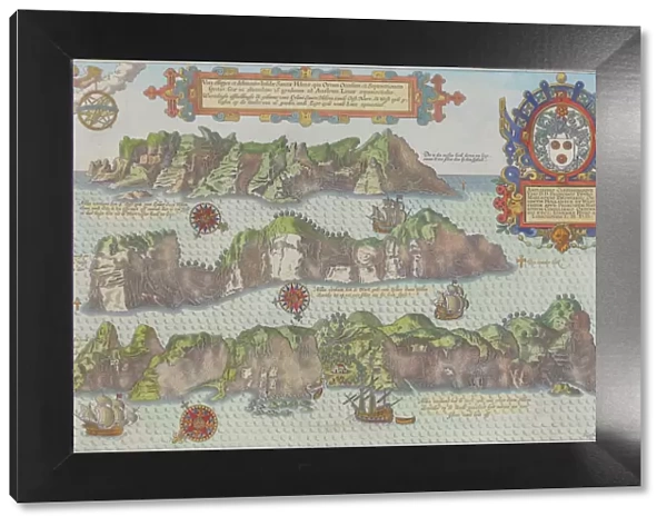 antique, archipelago, art, cartography, cartouche, depicting, document, elegant, engraving